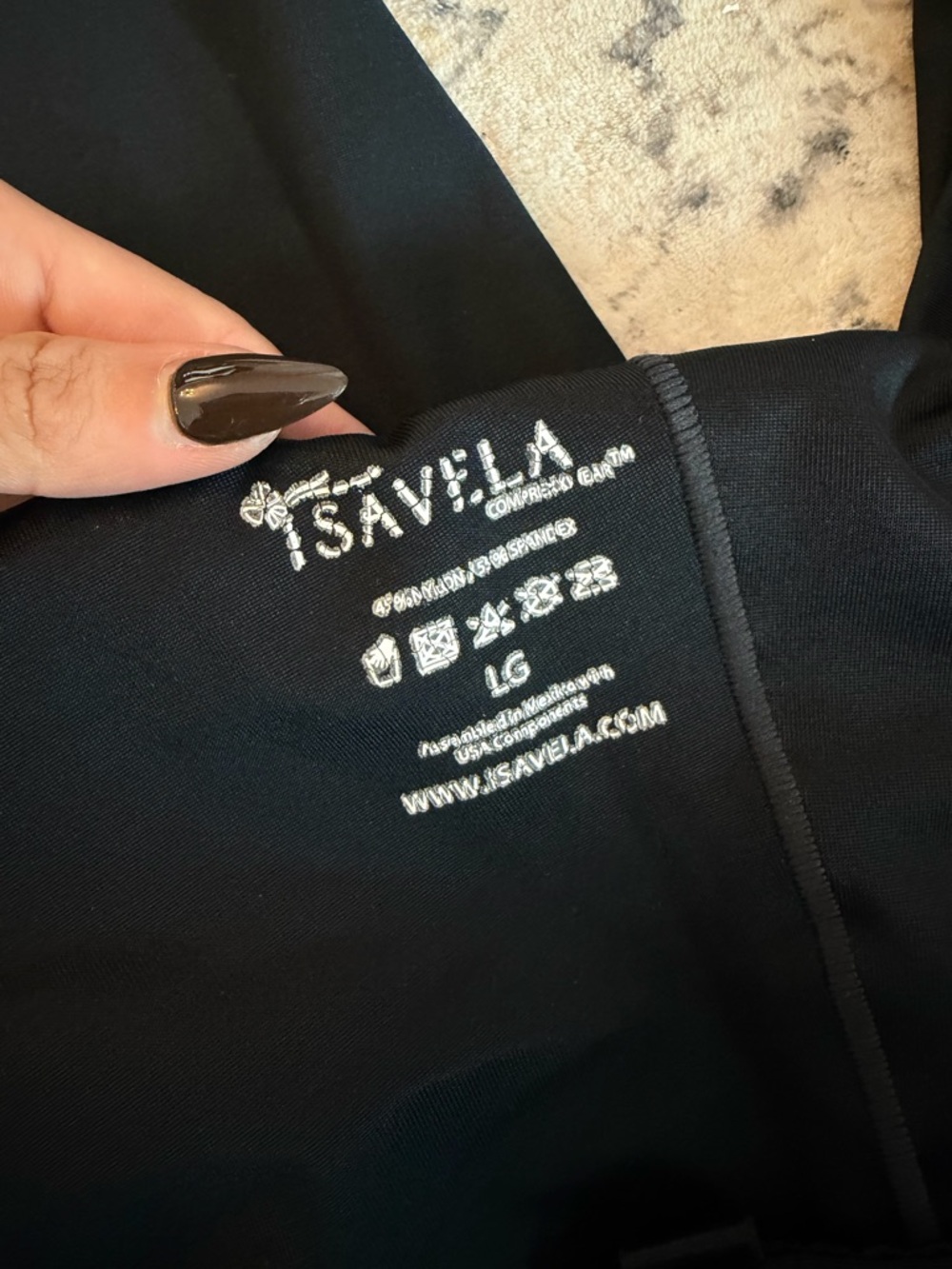 ISAVELA 2nd Stage Mid-Thigh Compression Bodysuit (BS04) size LARGE - Picture 4 of 6